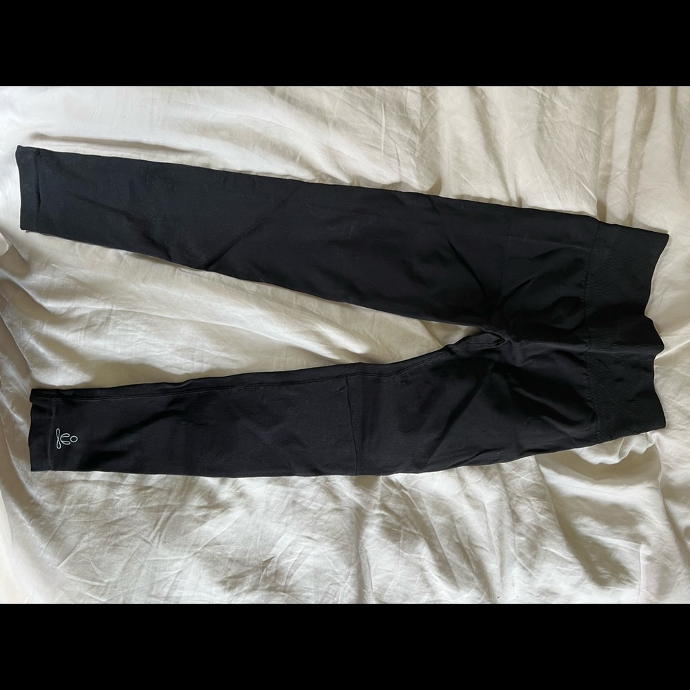 Phat Buddha X Honestly Kate black leopard leggings